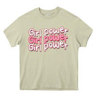 Mossy girl power Heavy Core Tee - MaliasSmallBusiness
