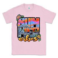 Bubblegum Pink sum mer vibes Classic Tee - JahusDesignShop