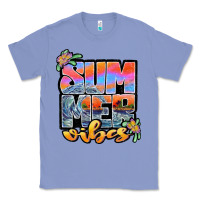 Colony Blue sum mer vibes Classic Tee - JahusDesignShop