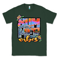 Sports Green sum mer vibes Classic Tee - JahusDesignShop