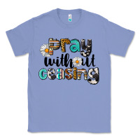 Colony Blue Pray Without Ceasing Classic Tee - LillyAllenDesigns