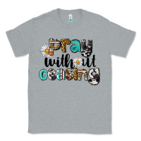 Heather Grey Pray Without Ceasing Classic Tee - LillyAllenDesigns