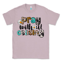 Lilac Pray Without Ceasing Classic Tee - LillyAllenDesigns