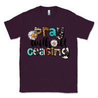 Plum Pray Without Ceasing Classic Tee - LillyAllenDesigns
