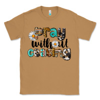 Toasted Coconut Pray Without Ceasing Classic Tee - LillyAllenDesigns