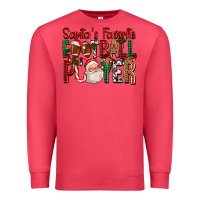 Cardinal Santa's Favorite Football Player For Christmas Premium Sweatshirt - FaDigitalArtStudio