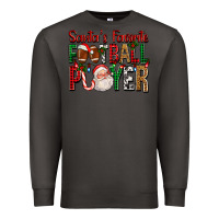 Smoke Santa's Favorite Football Player For Christmas Premium Sweatshirt - FaDigitalArtStudio