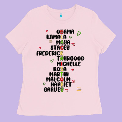 Black History Ladies Tee Designed By Maliassmallbusiness