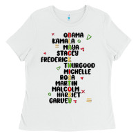 White black history Ladies Tee - MaliasSmallBusiness