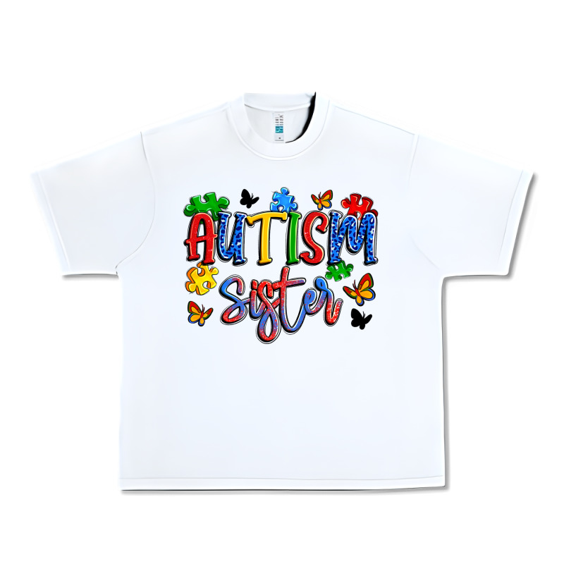 Autism Sister Urban Heavy Tee by Artiststas | Teevron