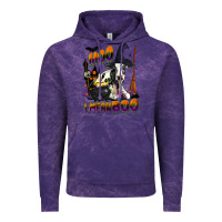 Cloud Purple Moo I Mean Boo Holstein Cow Vintage Hoodie - LillyAllenDesigns