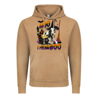 Vintage Camel Moo I Mean Boo Holstein Cow Vintage Hoodie - LillyAllenDesigns