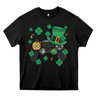 Black video game st patricks day Heavy Core Tee - MaliasSmallBusiness