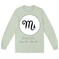 Matcha Scorpio Horoscope Long Sleeve Tee - Bettercallsaul