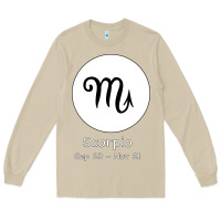 Mushroom Scorpio Horoscope Long Sleeve Tee - Bettercallsaul