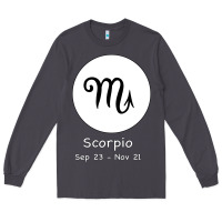 Smoke Scorpio Horoscope Long Sleeve Tee - Bettercallsaul
