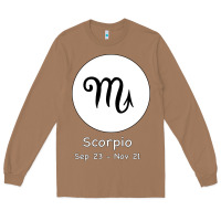 Toasted Coconut Scorpio Horoscope Long Sleeve Tee - Bettercallsaul