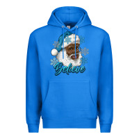 True Royal winter christmas african american santa believe Premium Hoodie - RanaPortraitStore