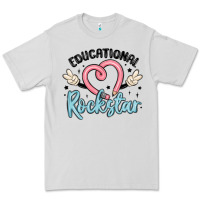 Dove Grey educational rockstar Premium Tee - MaliasSmallBusiness