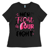 Black her fight is our fight Ladies Tee - MaliasSmallBusiness