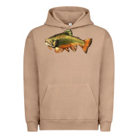 Pigment Burro leaping brook trout Urban Hoodie - LillyAllenDesigns