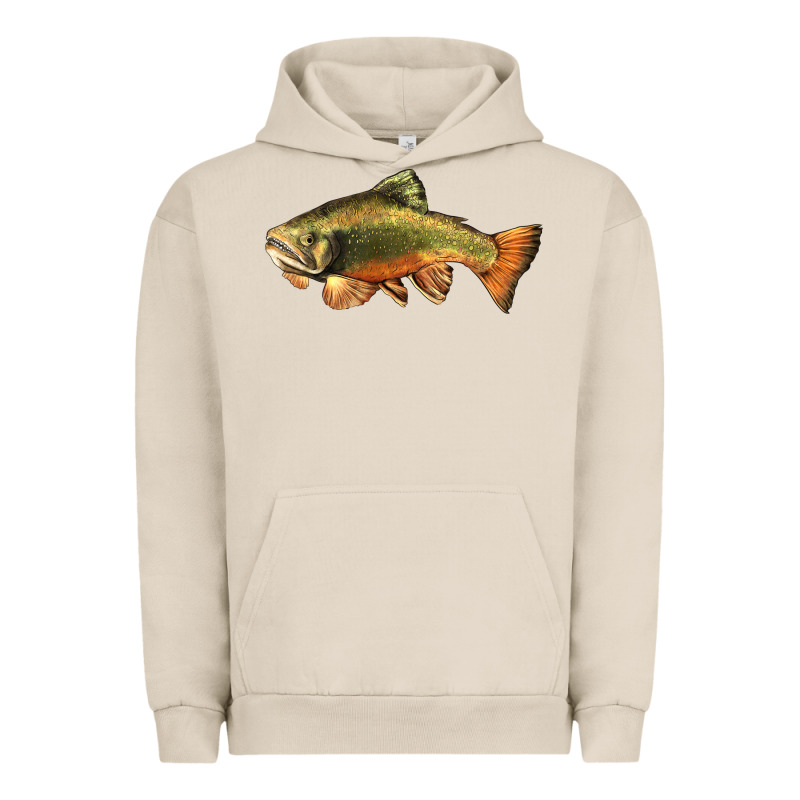 Leaping Brook Trout Urban Hoodie by LillyAllenDesigns | Teevron
