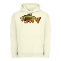Pigment Pistachio leaping brook trout Urban Hoodie - LillyAllenDesigns