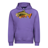 Tulip leaping brook trout Urban Hoodie - LillyAllenDesigns
