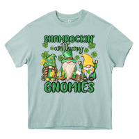 Arona shamrock with my gnomies Heavy Core Tee - MaliasSmallBusiness
