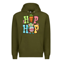 Army Green Easter hip hop gnome Premium Hoodie - OliviaCreatesArt