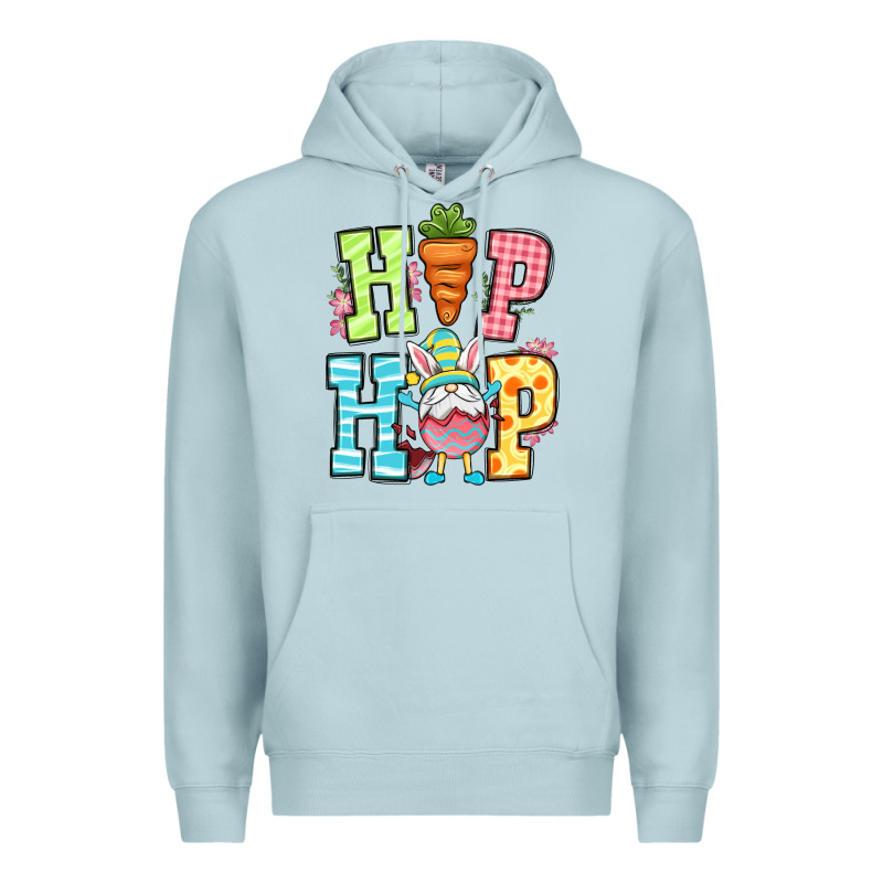 Easter Hip Hop Gnome Premium Hoodie by OliviaCreatesArt | Teevron