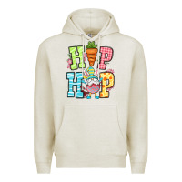 Oatmeal Heather Easter hip hop gnome Premium Hoodie - OliviaCreatesArt