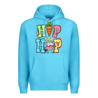 Ocean Blue Easter hip hop gnome Premium Hoodie - OliviaCreatesArt