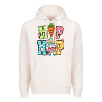 Pale Pink Easter hip hop gnome Premium Hoodie - OliviaCreatesArt