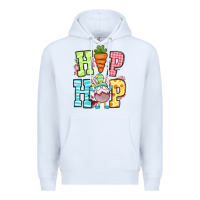 White Easter hip hop gnome Premium Hoodie - OliviaCreatesArt