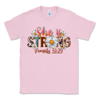 Bubblegum Pink Western She Is Strong Classic Tee - LillyAllenDesigns