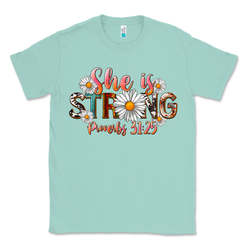 Western She Is Strong Classic Tee by LillyAllenDesigns | Teevron