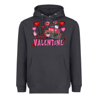 Smoke hello valentine valentine's day truck Heavyweight Hoodie - FaDigitalArtStudio