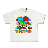Pistachio different is beautiful Urban Heavy Tee - Artiststas