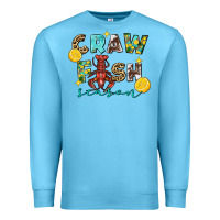 Ocean Blue crawfish season 2 Premium Sweatshirt - FaDigitalArtStudio