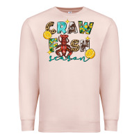 Pale Pink crawfish season 2 Premium Sweatshirt - FaDigitalArtStudio