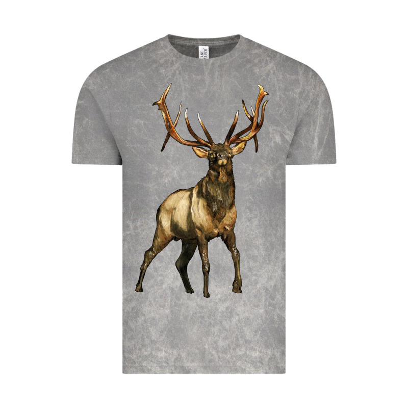 Elk Deer Vintage Tee by LillyAllenDesigns | Teevron