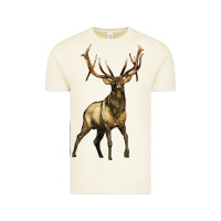 Vintage Arctic elk deer Vintage Tee - LillyAllenDesigns
