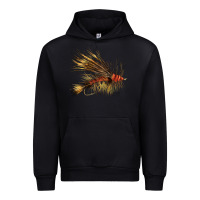 Black Fish Fly Urban Hoodie - LillyAllenDesigns