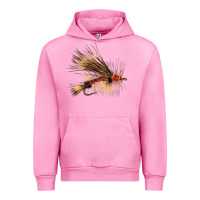 Fuchsia Pink Fish Fly Urban Hoodie - LillyAllenDesigns