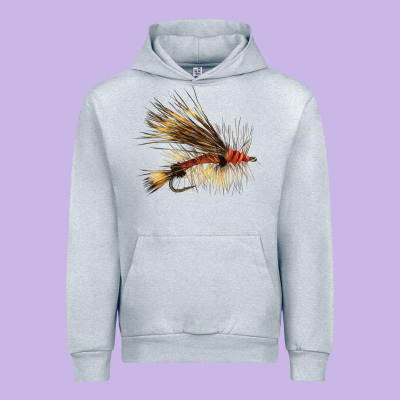 Fish Fly Urban Hoodie Designed By Lillyallendesigns