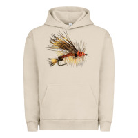 Pigment French Oak Fish Fly Urban Hoodie - LillyAllenDesigns