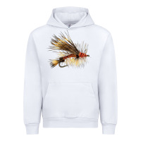 White Fish Fly Urban Hoodie - LillyAllenDesigns