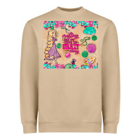 Mushroom sewing crafting each day keeps the crazy away Heavyweight Sweatshirt - TumblerDesignByShophia