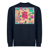 Navy sewing crafting each day keeps the crazy away Heavyweight Sweatshirt - TumblerDesignByShophia